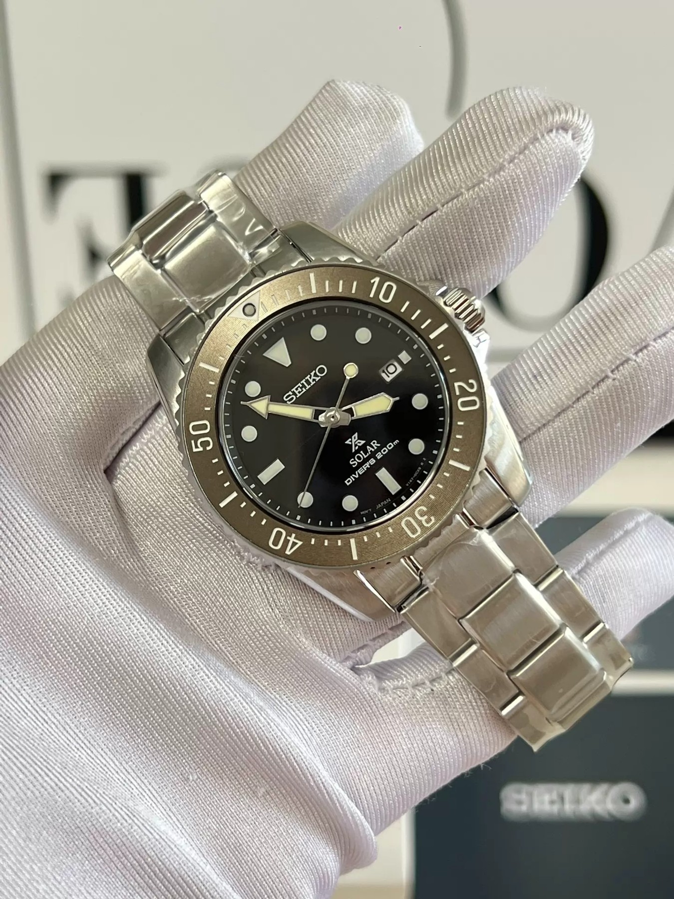Mostrador e pulseira — Seiko Prospex SBDN071